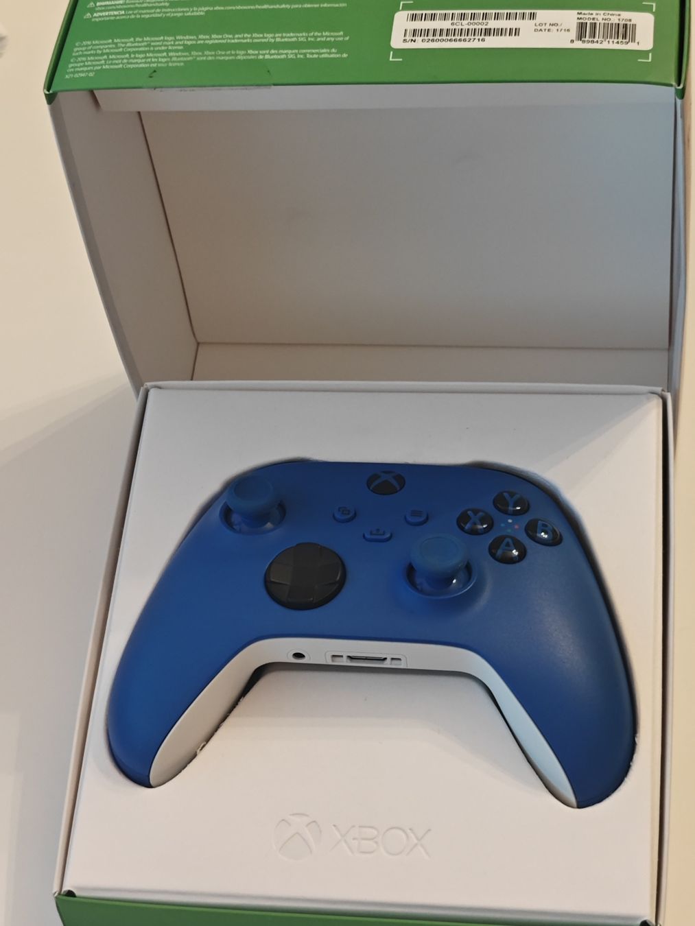 Microsoft Manettes: XBOX SERIES WIRELESS CONTROLLER - BLAU – D'occasion à Wettingen par Rostrs 3