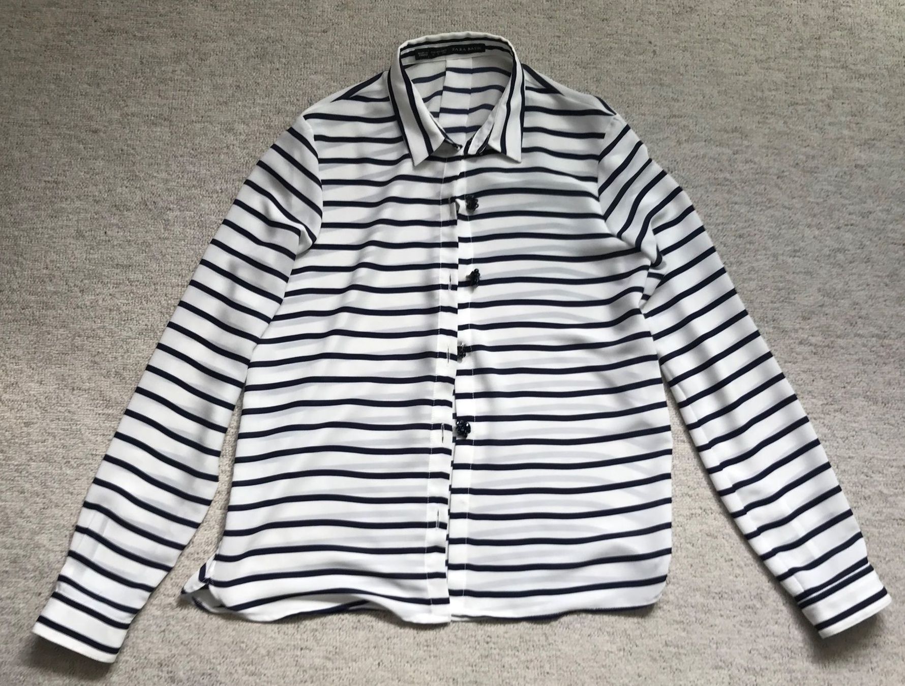 Zara Blusen: Chemise " Zara Basic "S  Hemd – Gebraucht aus Echandens von pepite30