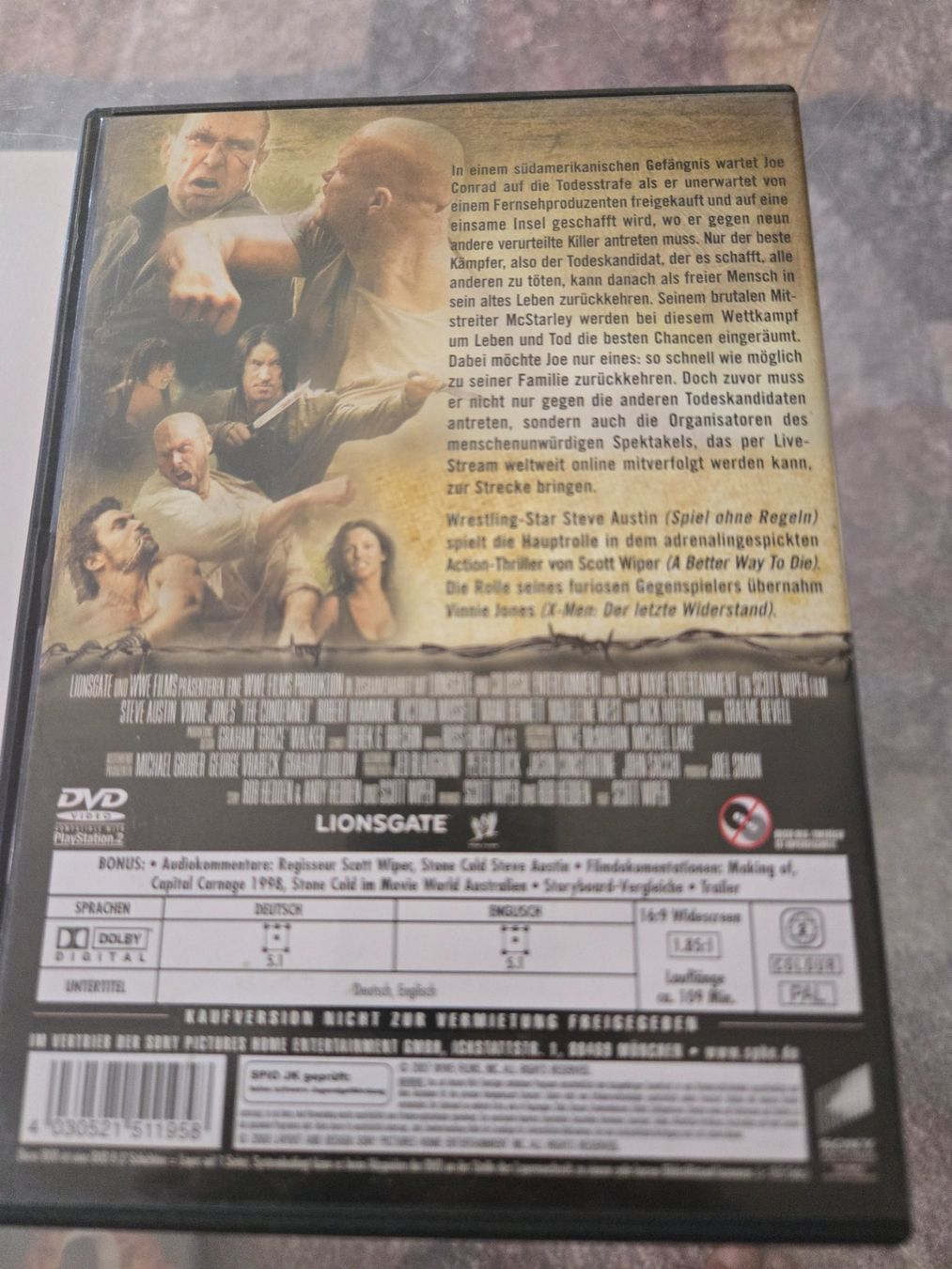 Alle DVDs: Die Todeskandidaten DVD – Gebraucht aus Bussigny von Kfdlt 1