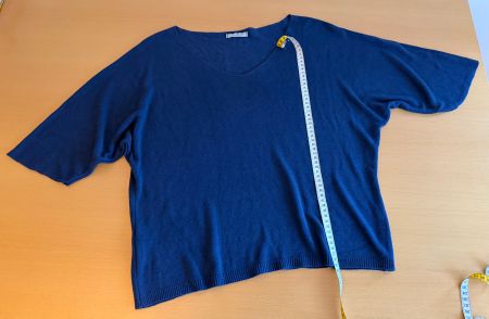 Damen Shirt Gr.M Dunkeblau, sehr bequem