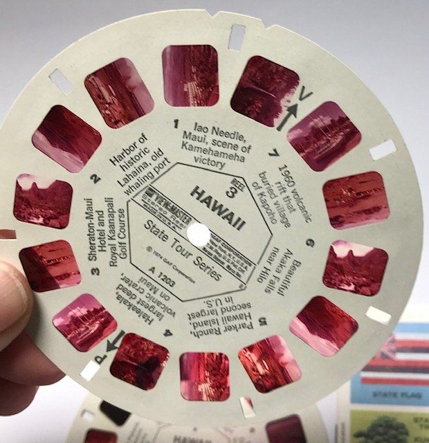 View-master Giocattoli: View-Master Hawaii von 1974 – Usato da Zürich venduto da gigimai67 9