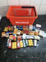 Migros Mini-Spielzeug Set mit Einkaufskorb gebraucht