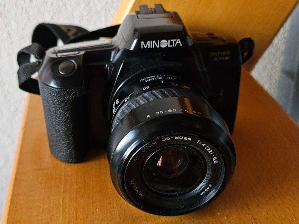 Minolta Kamera: MINOLTA DYNAX 303si Fotokamera – Gebraucht aus Geuensee von JeMaUrPe