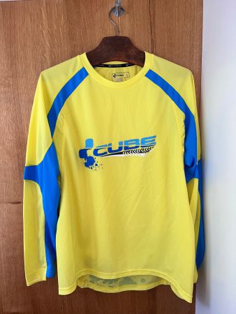 Bike Shirt Langarm CUBE L 1 x getragen