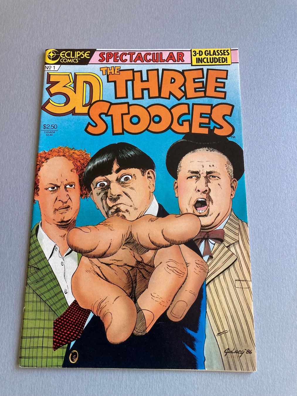 Comics: The Three Stooges - Comic 3 D – Gebraucht aus Wald ZH von Liedermacher 1
