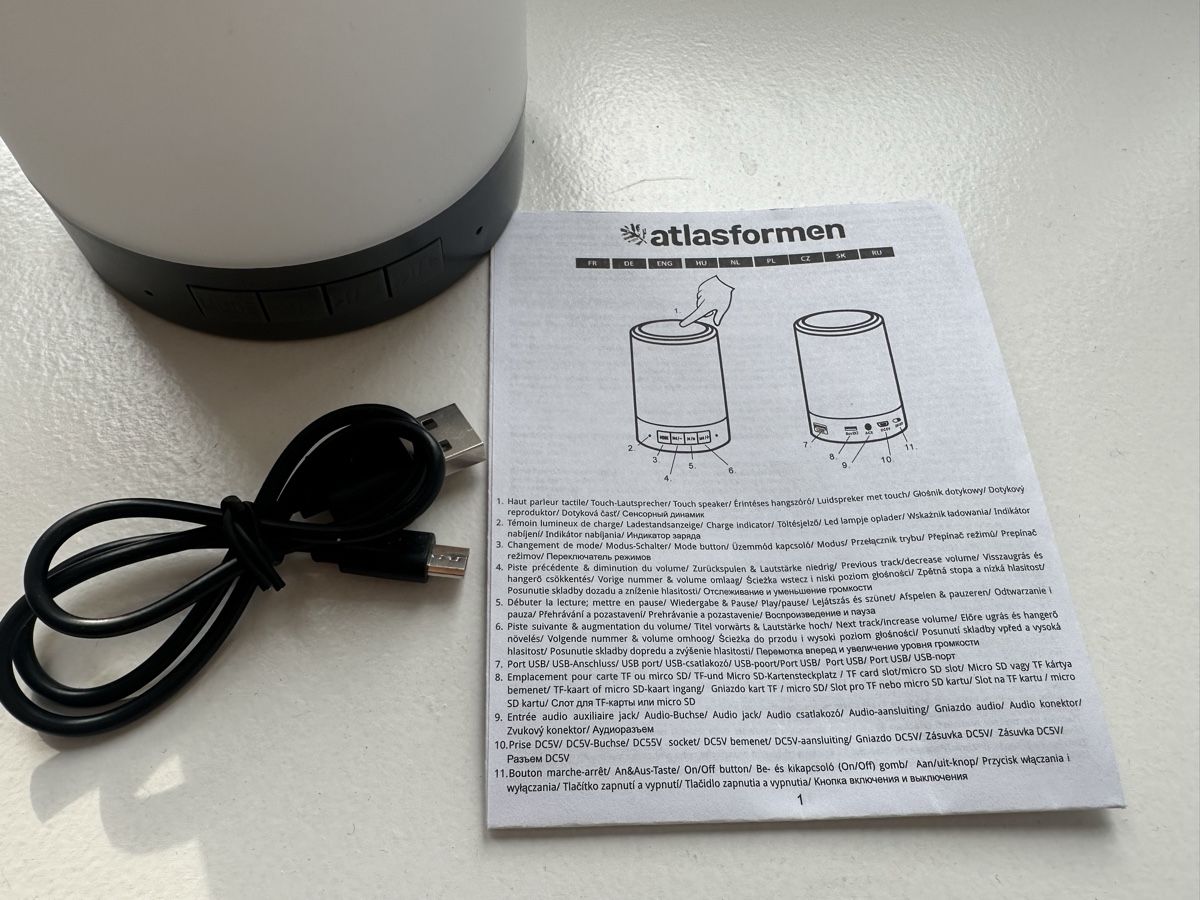 Lampen: Lamp speaker with Radio White – Neu und originalverpackt aus Uster von Monika_OB 1
