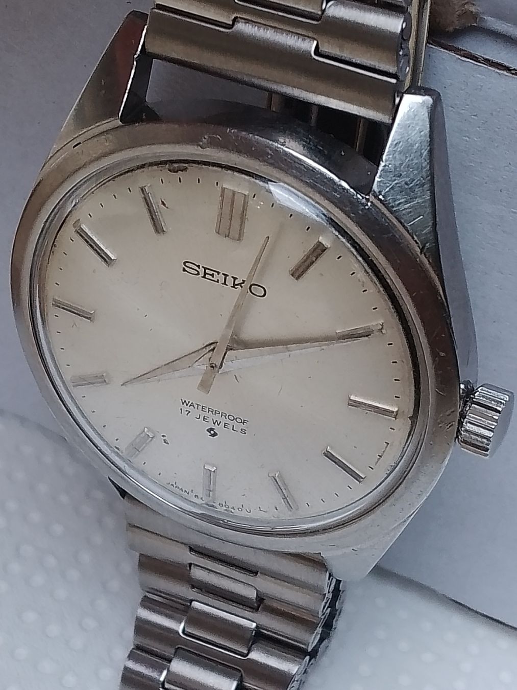 Seiko Uhren: Seiko 1969 handsufzug 35mm läuft – Gebraucht aus Agno von sam2608 2