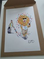 Poster Zürifäscht 2023 Sujet vom Cartoonist Felix Schaad