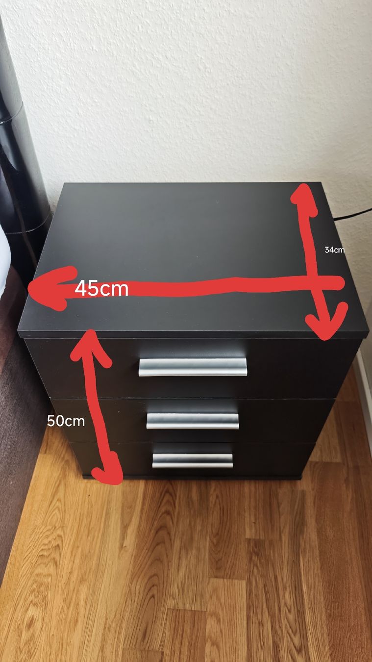 Comodini: 2 Nachttische, bedside table – Usato da Dietikon venduto da jav_ryj6 2