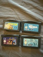 4 Game Boy Advance Spiele Konvolut gebrauchter Zustand