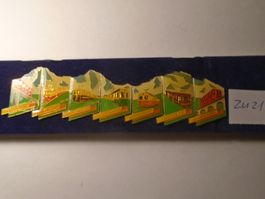 7 Tlg. Schweizer Eisen Bahnen Pins Satz Geschenks Idee (ZU21