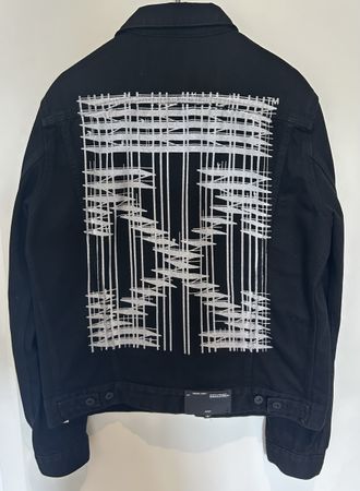 Off-White Denim Jacke – Schwarz (Gr. L)