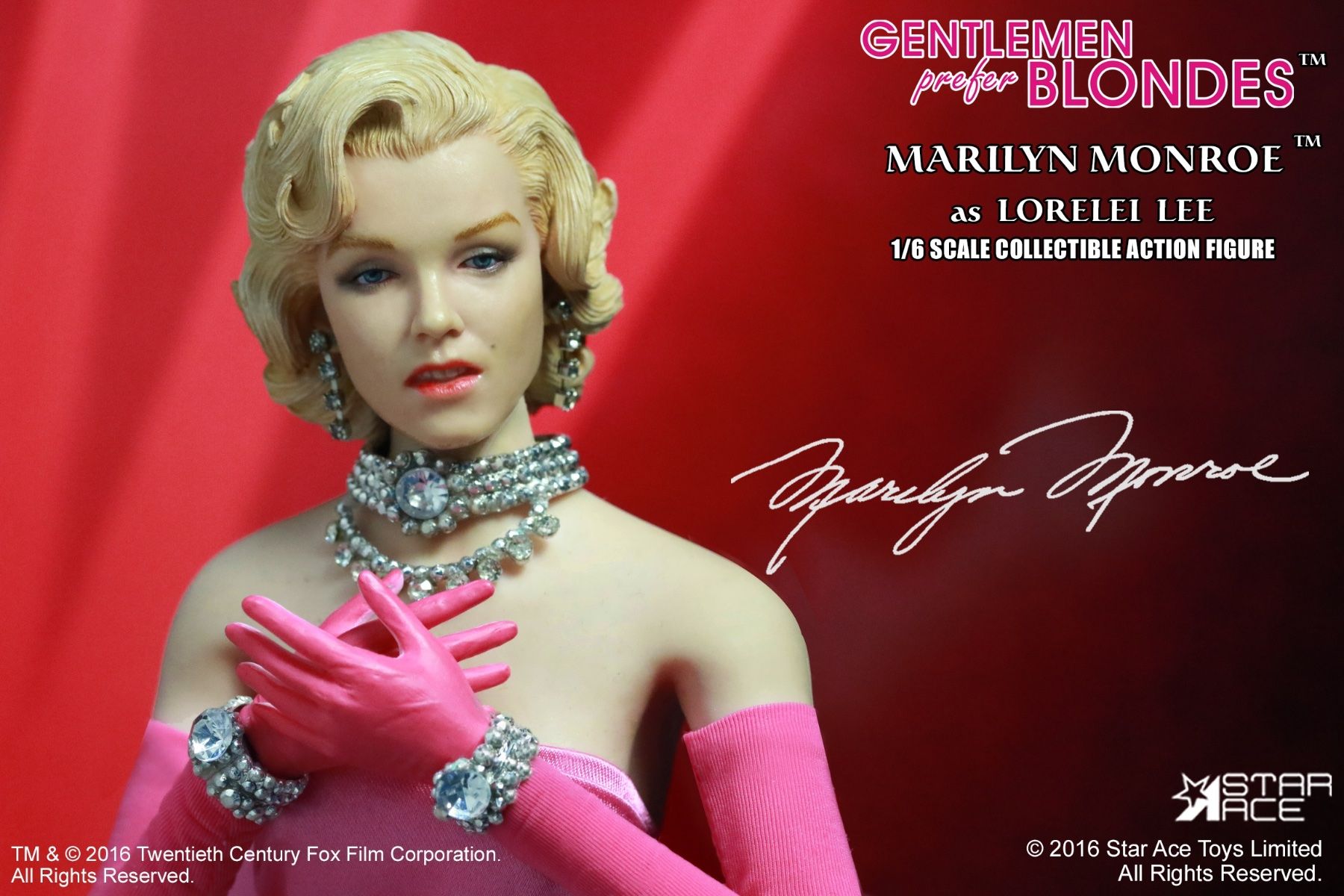 Giocattoli: 1/6 Marilyn Monroe "Lorelei Lee" Pink Dress ver. – Nuovo e nell'imballaggio originale da Vuadens venduto da Chouchoujapan 6