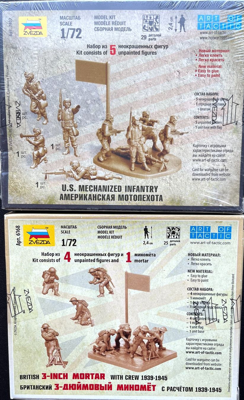 Zvezda Kit di modellismo & Modellini statici: 2x Figuren Bausatz  WW II – Nuovo e nell'imballaggio originale da Küsnacht ZH venduto da Koluk 1