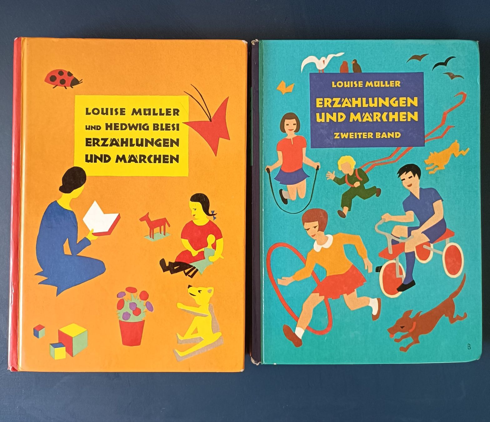 Bücher: 2 Dialekt Kinderbücher von Louise Müller – Gebraucht aus Grenchen von Schlussliecht