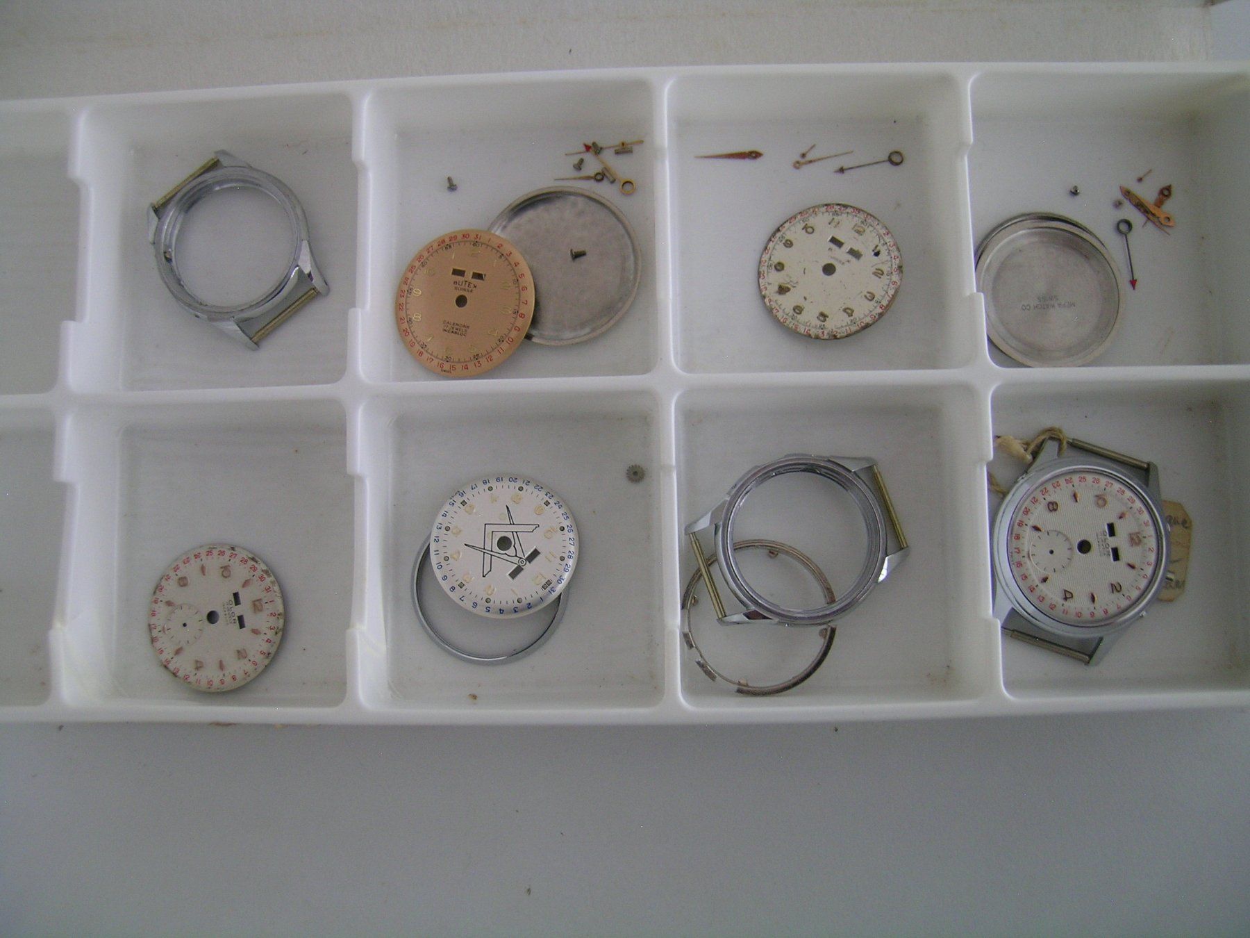 Eta Orologi: nichts Komplettes!! ......event. AS 1291? – Difettoso da Grenchen venduto da esa-9162-9164
