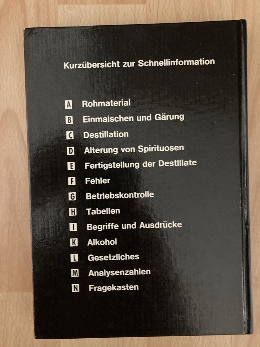 Bücher: Buch "Obstbrennerei heute" Tanner/Brunner – Gebraucht aus Zuerich von Balfrin 1