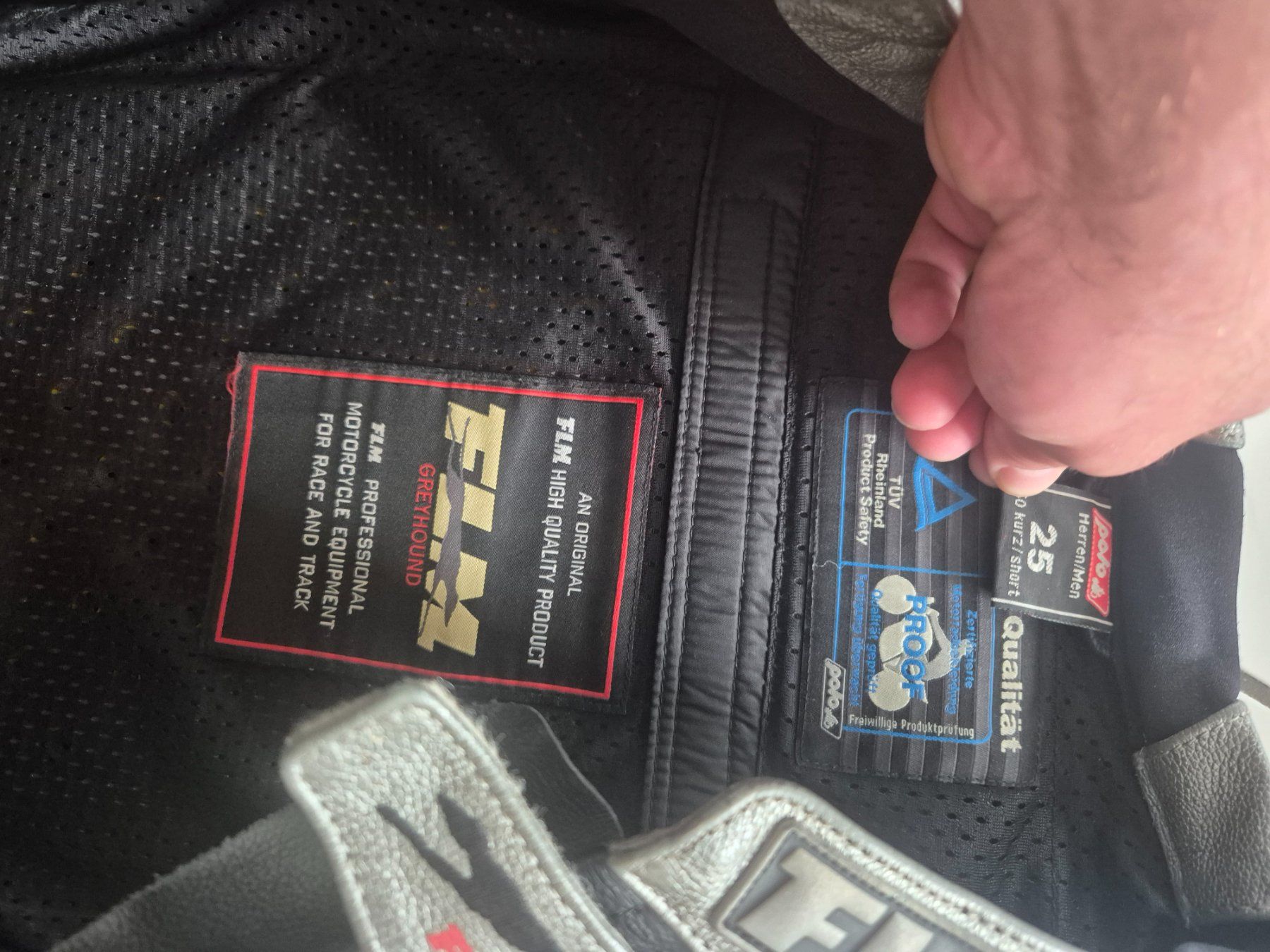 FLM Kleiderpakete: FLM Lederkombi Herren Gr. 102 motorrad – Gebraucht aus hallau von Schrotti 3