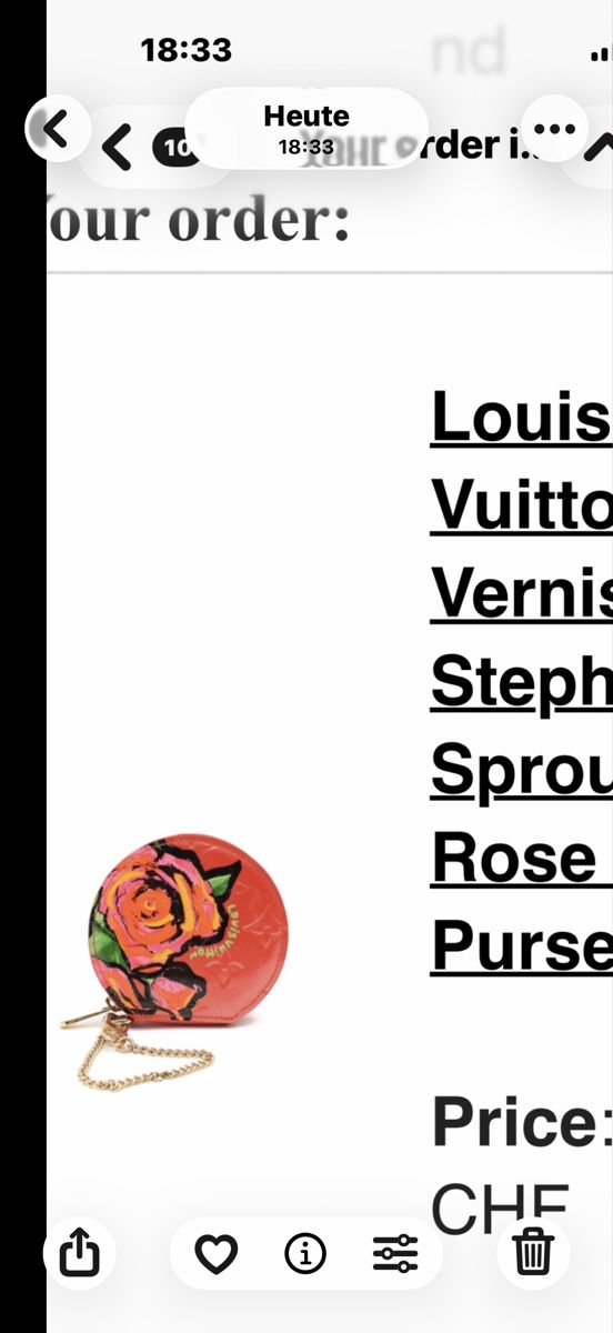 Louis Vuitton Portamonete: Louis Vuitton Coin Purse – Nuovo (secondo la descrizione) da Erlenbach ZH venduto da mochtvor 3