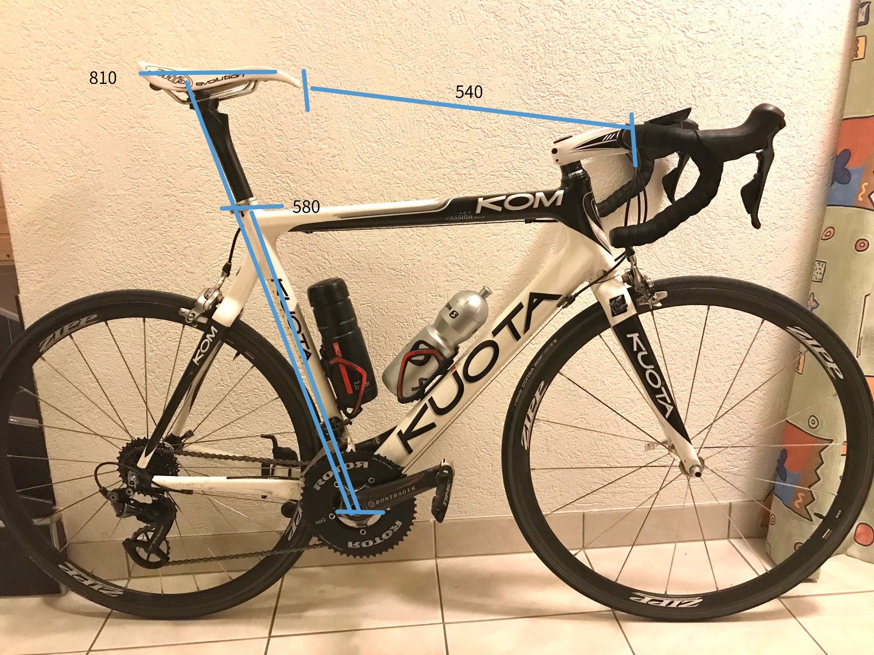 Kuota Biciclette: Vélo Kuota Kom EVO – Usato da Vuadens venduto da Reichen0