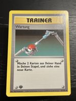 Pokemon Wartung 83/102 1. edition trainer base