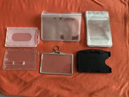 Diverse Ausweishüllen, Kartenhüllen Set - Top Zustand!