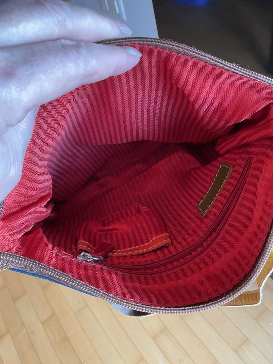 Taschen für Damen: Tasche bunt Leder – Gebraucht aus Diepoldsau von WinWin011 2