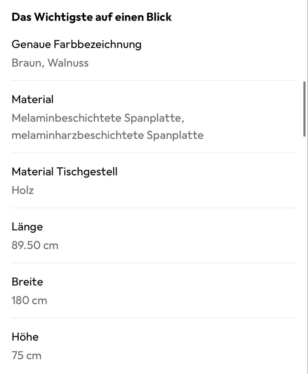 Tische: Esszimmertisch – Neu (gemäss Beschreibung) aus Bauma von and_ych8 1