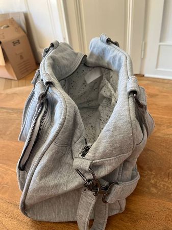 Sac à langer multipoches Family - gris chiné