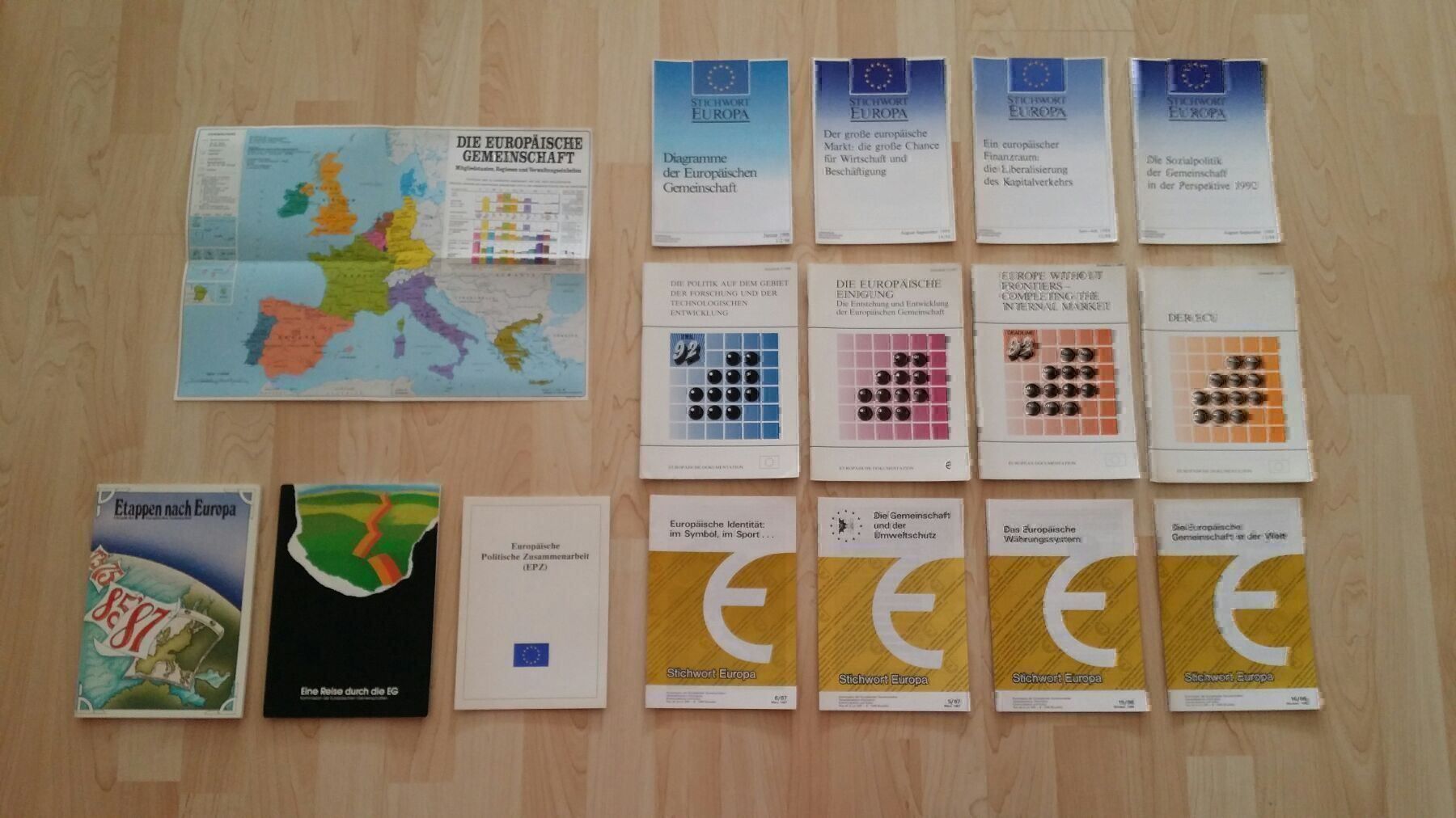 Documenti: Information Europäische Gemeinschaft – Usato da Gossau ZH venduto da SwissJapan