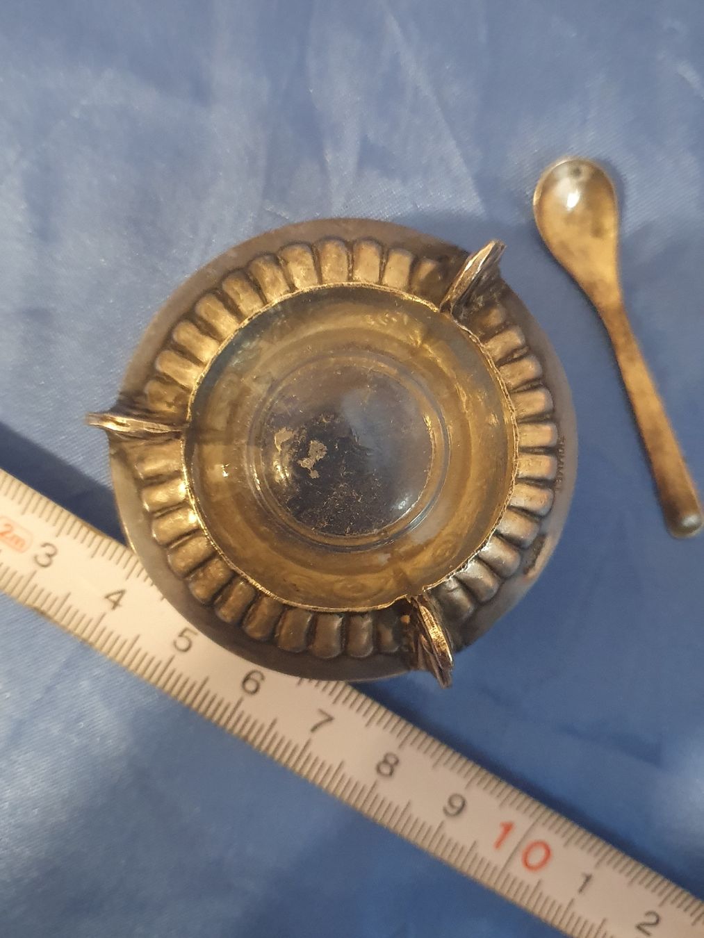 Gläser: Saliere Antik Glas Silber – Gebraucht aus Russikon von eunicetungol 5