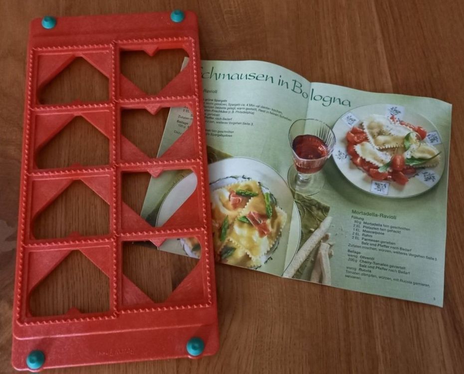 Betty Bossi Ravioli-Herzen &amp;quot;Bella Italia&amp;quot; mit Rezepten (Gebraucht) in ...