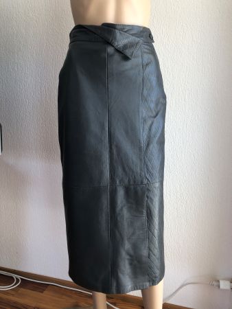 Leder Rock Grösse 36 Italien