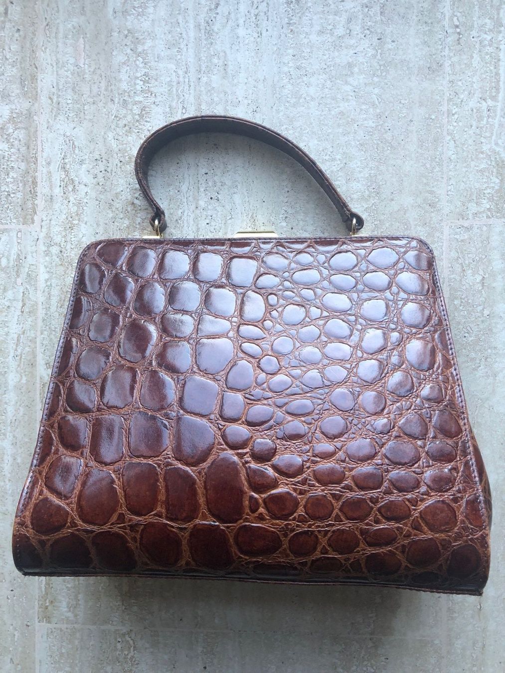 Sacs femmes: BORSETTA VINTAGE COCCODRILLO – D'occasion à Davesco-Soragno par kappas