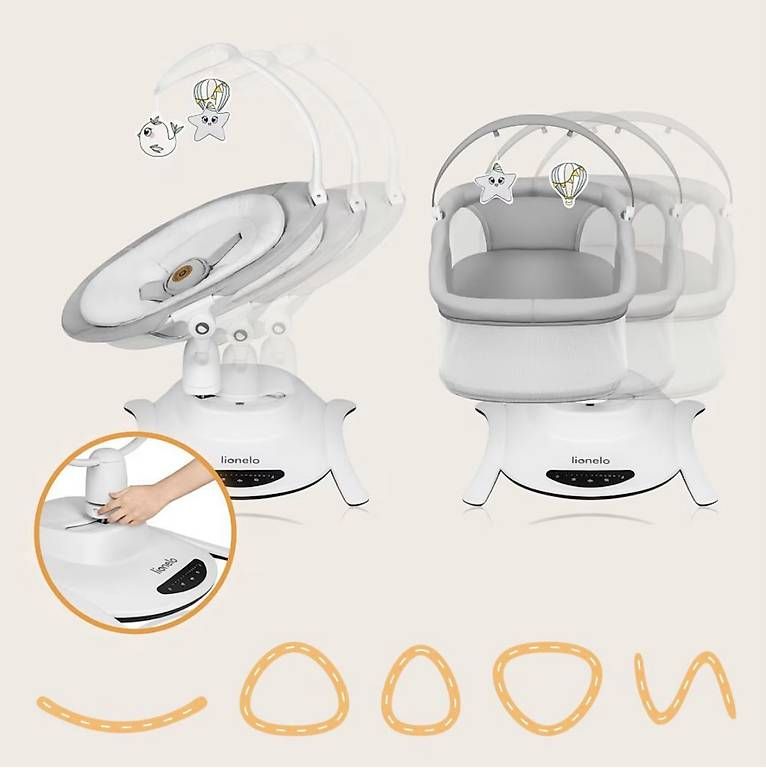 Sdraiette & Sdraiette a dondolo: Babyschaukel Bella Set 2in1 – Usato da Zürich venduto da baj_7tbs 2