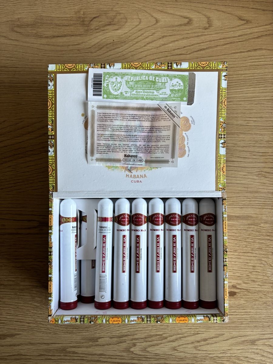 Zigarren: Romeo y Julieta Zigarren Box – Neu (gemäss Beschreibung) aus Winterthur von jus_9gfg 4