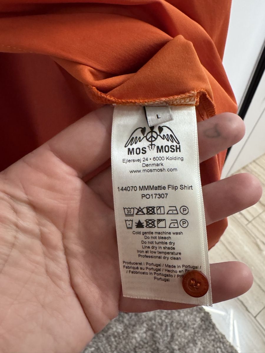 Mos mosh Camicette: Mos Mosh Hemd L orange – Nuovo (secondo la descrizione) da Eichberg venduto da OanaB 5