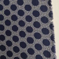 Designer Baumwolle Stoff 1.37mx1.50m Punti blu