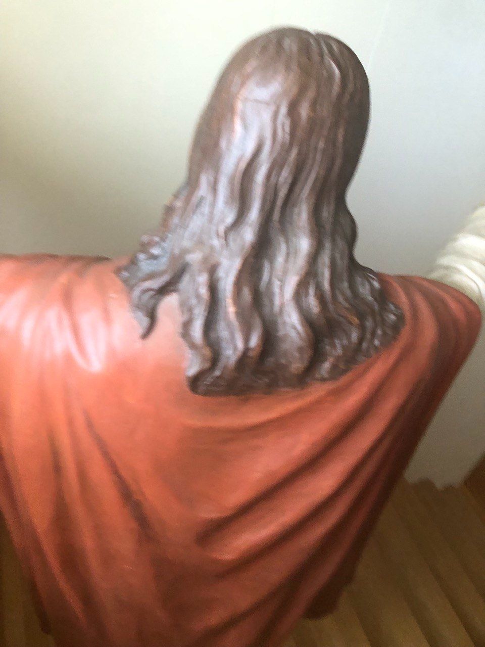 Sculture & Statue: Antike Jesus Holzstatue ca 1890 – Usato da Speicher venduto da Ramtha1 5