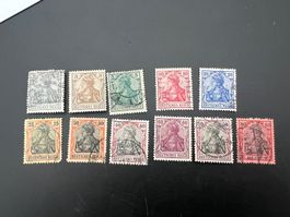 Deutsches Reich 1905 MiNr. 81-91 gest. (4989)