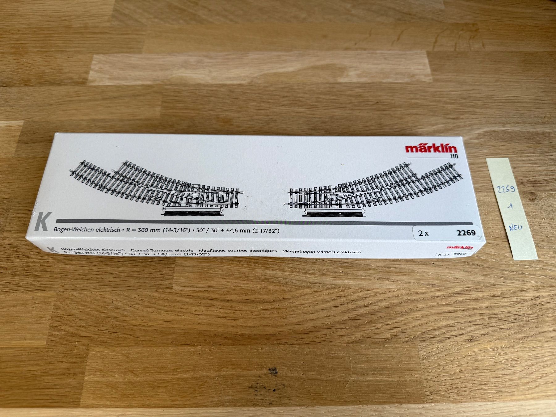 Märklin Modelleisenbahnen: Märklin 2269 2x NEU NEUF – Neu und originalverpackt aus Carouge GE von david-1201
