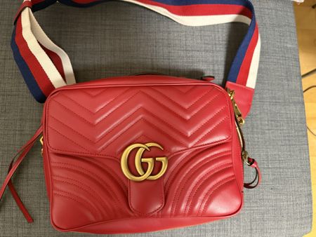 Gucci Marmont Tasche rot