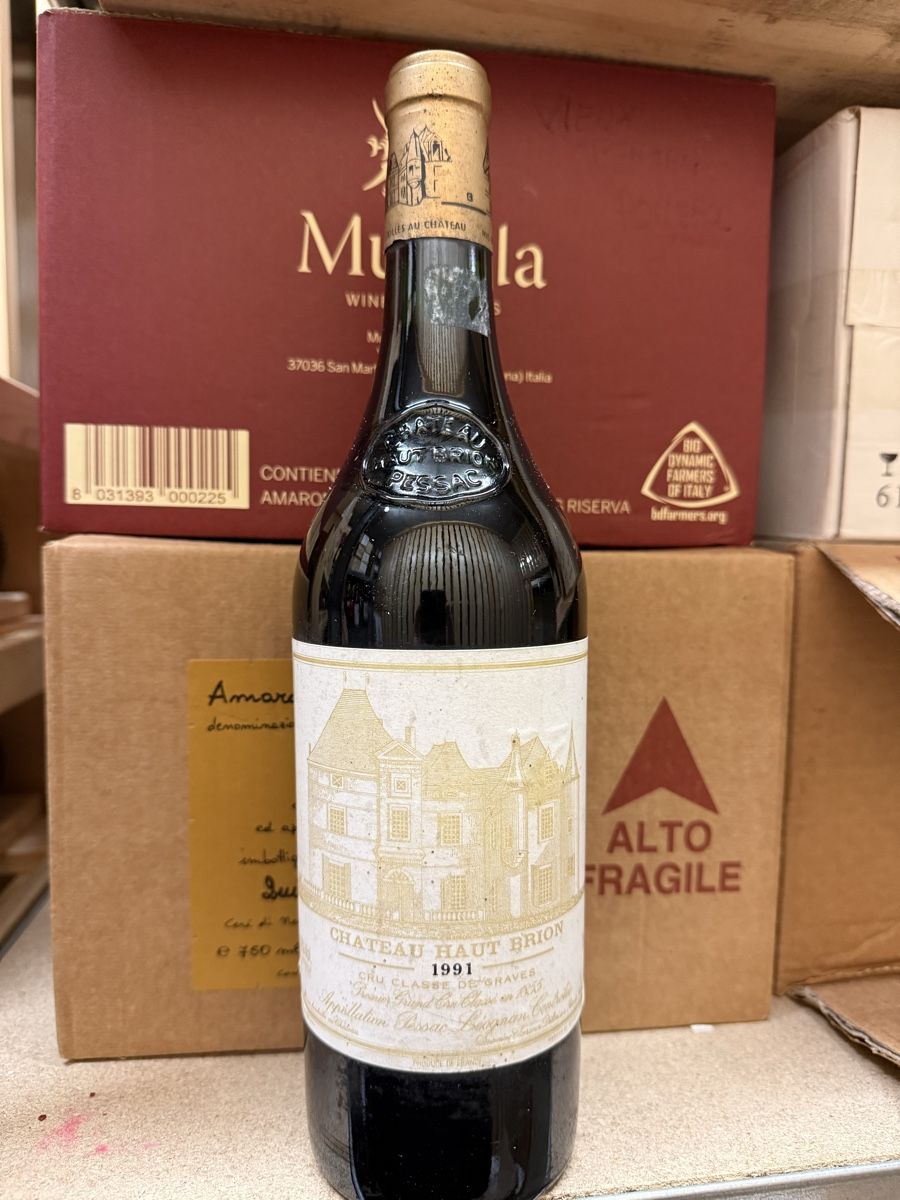 Haut-Brion Vino: Chateau Haut Brion 1991 – Nuovo e nell'imballaggio originale da Troinex venduto da Airain