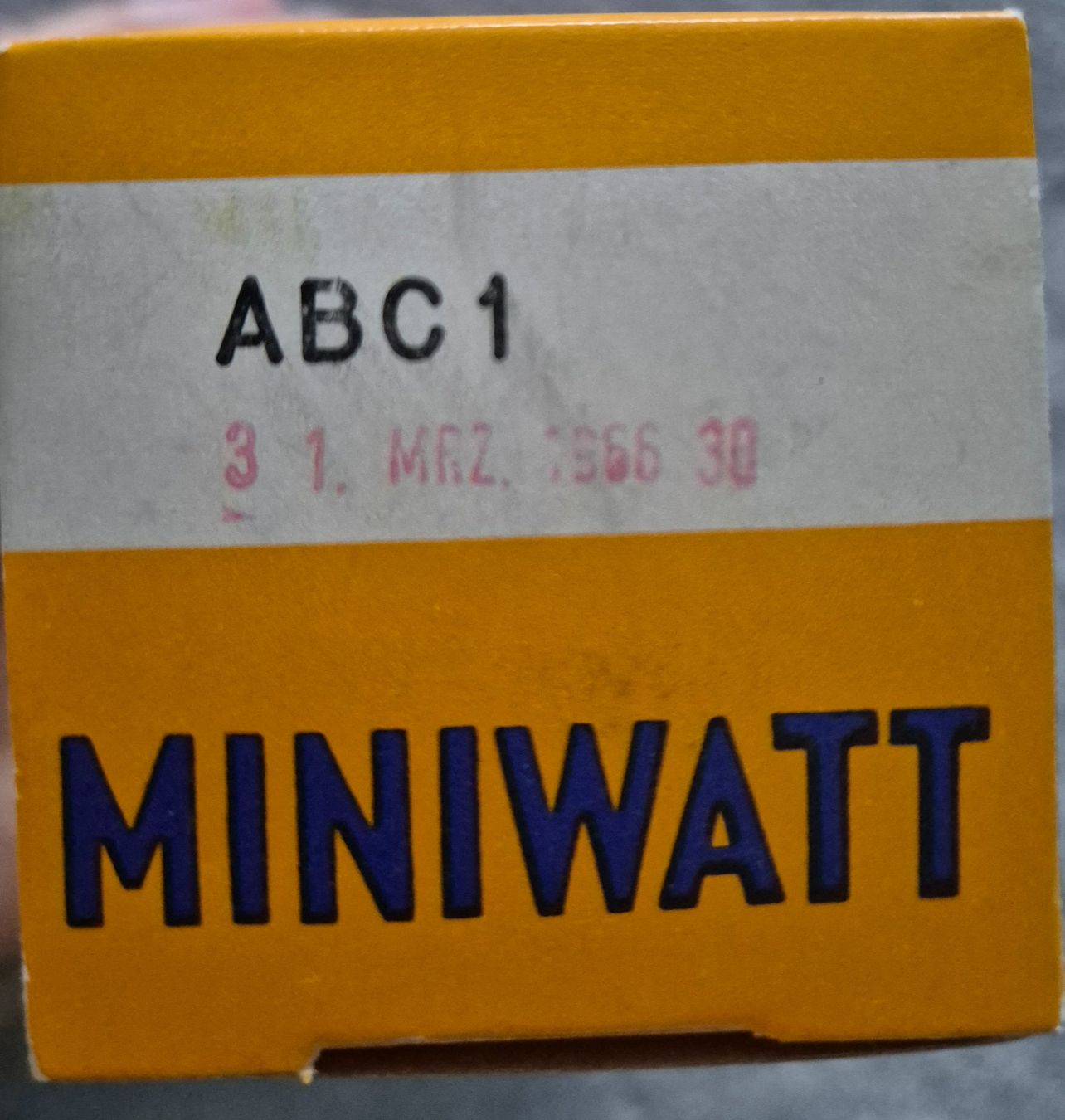 Röhre Philips Miniwatt ABC1 von 1966 NEU (Neu (gemäss Beschreibung)) in ...