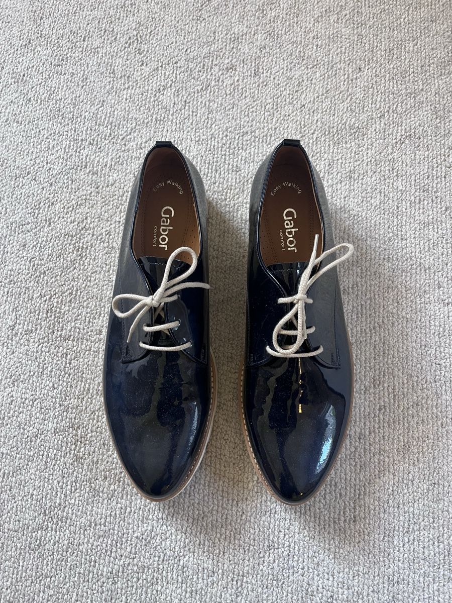 Gabor Scarpe da donna: Gabor Schuhe, Lack, Blau – Usato da Zürich venduto da JuMaria 2
