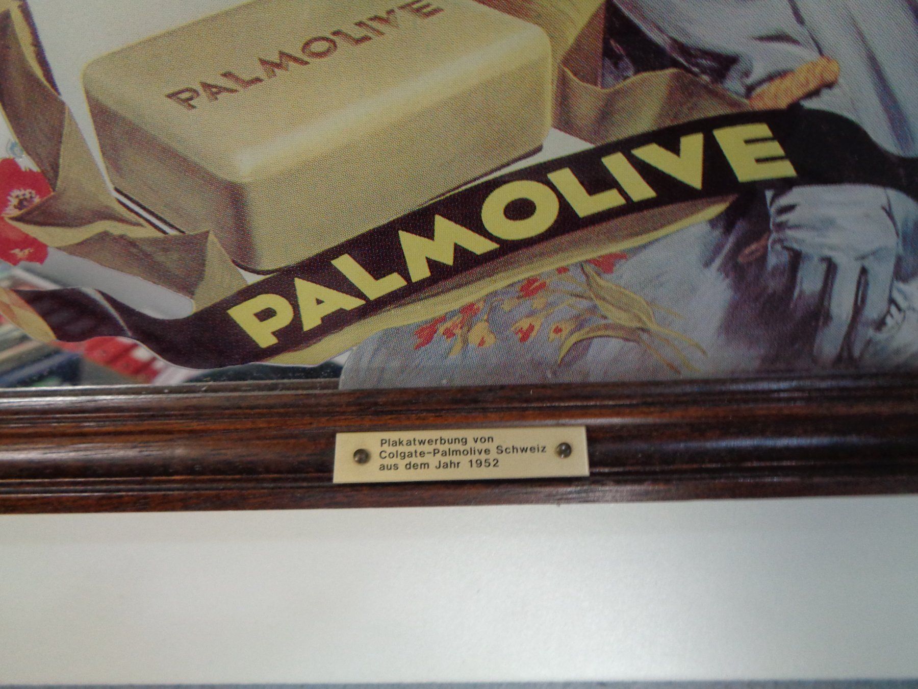 Poster & Bilder: Werbung von Colgate-Palmolive 1952 – Gebraucht aus Bäretswil von 7bello60 1