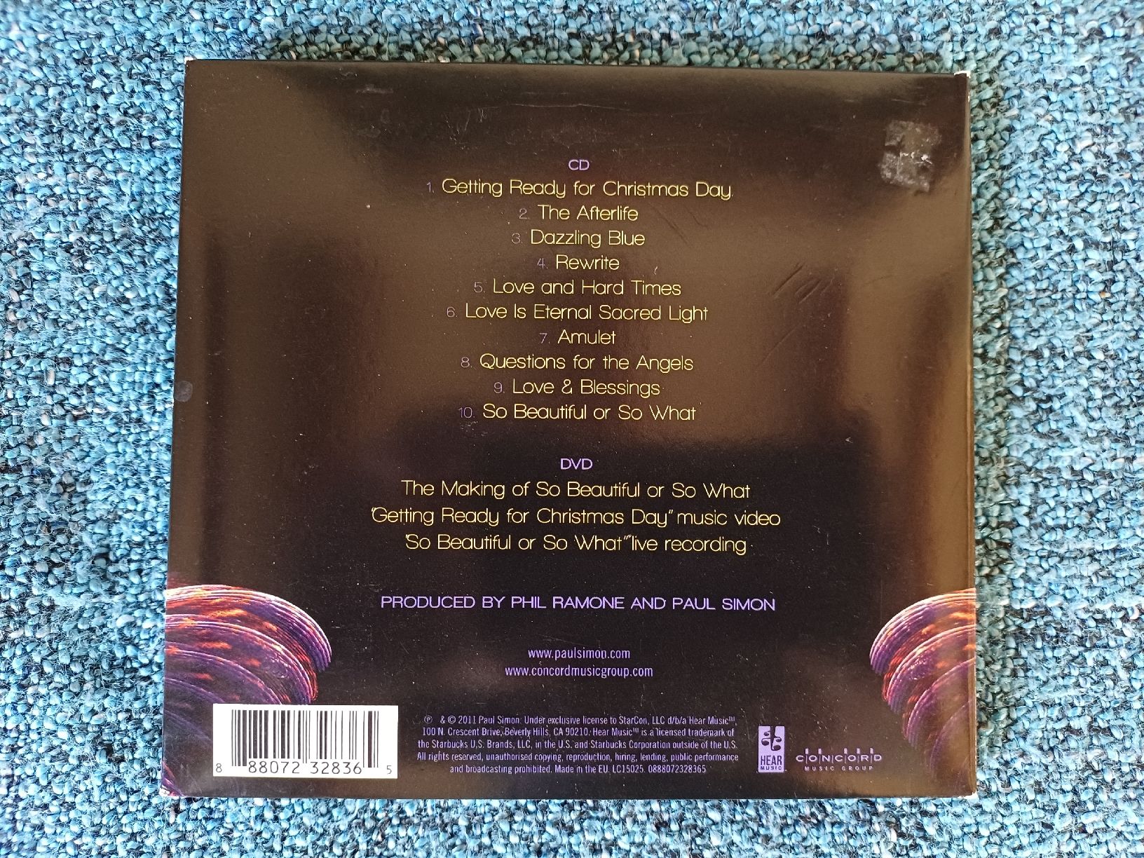 CD: Paul Simon "So beautiful or so what" CD + DVD deluxe – Usato da Begnins venduto da Drastic-Sound 2