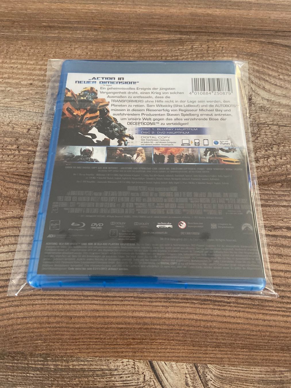 Tutti i DVDs: Transformers 3 Blu-ray+DVD in Top Zustand! – Usato da Hasle LU venduto da P89erni01 1