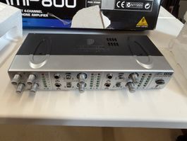 Behringer Miniamp AMP800 Kopfhörerverstärker 4-Kanal, neu