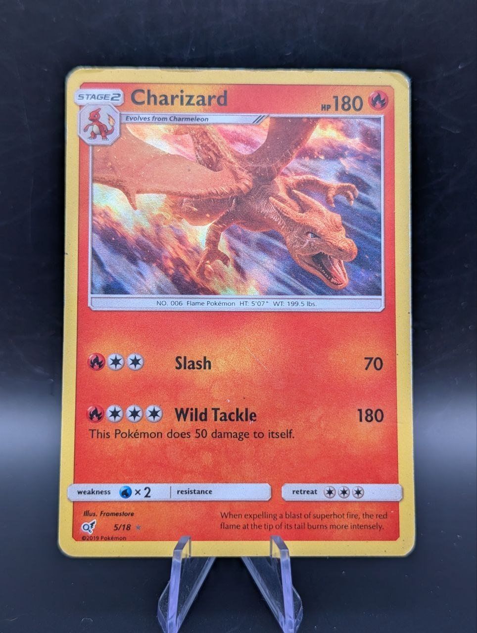 Pokémon Carte collezionabili: Glurak aus Detective Pikachu 5/18 – Usato da Ennetbürgen venduto da Home_of_TCG
